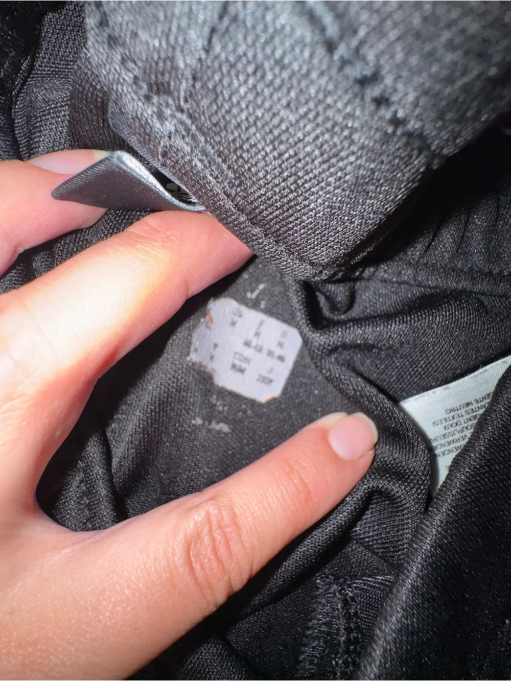 adidas Black Track Pants with White Side Stripes